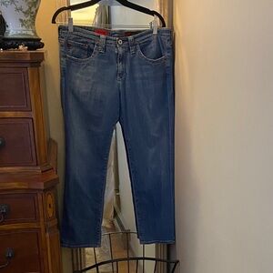 AG Adriano Goldschmied the Mirage cropped jeans size 31R